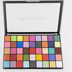 پالت سایه چشم ۴۵ رنگ رولوشن مدل مکسی ریلودد مدل Monster mattes