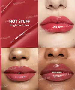 رژ لب استیکی حجم دهنده شیگلم hot stuff