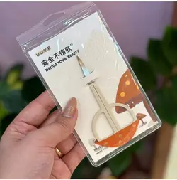 قیچی  ابرو حرفه ای تمام استیل اصل ستیشو