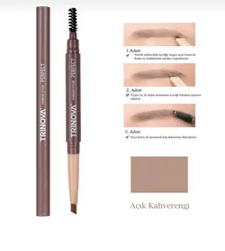 مداد ابرو ترینوا اصل رنگ قهوه ای روشن