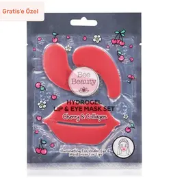 ماسک چشم و لب کلاژن آلبالو بی بیوتی