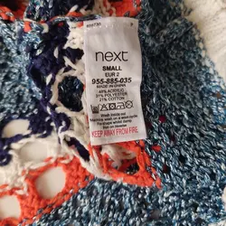 تاپ بافتنی زنانه next سایز اسمال مدل 1482