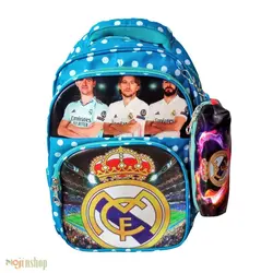 کوله پشتی پسرانه طرح رئال مادرید مدل b1675