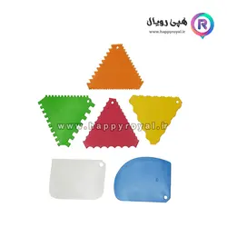 ست شانه خامه کشی