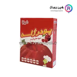 پودر ژله میوه های قرمز شیبابا