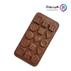 قالب شکلات دکمه - فروشگاه هپی رویال - لوازم قنادی