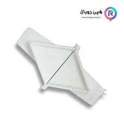 قالب پیراشکی مثلثی پلاستیکی - فروشگاه هپی رویال - لوازم قنادی