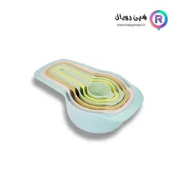 پیمانه 6 عددی پلاستیکی - فروشگاه هپی رویال - لوازم قنادی