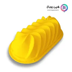 قالب سیلیکونی پیچ بیضی - فروشگاه هپی رویال - لوازم قنادی