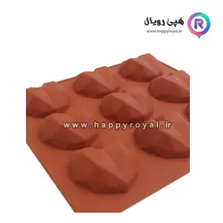 قالب سیلیکونی قلب ۹ خانه ۵ سانت