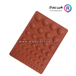 قالب سیلیکونی نیم کره میکس کوچک