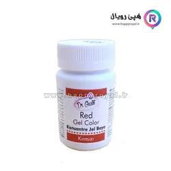 رنگ ژله ای قرمز دکتر گوستو
