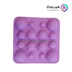 قالب سیلیکونی نیم کره میکس