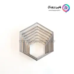 کاتر شش ظلعی ۸ تایی