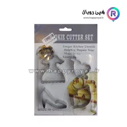 کاتر استیل لباس، کفش، قلب و لب