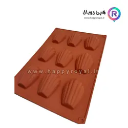 قالب سیلیکونی مادلن (صدف)