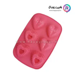 قالب سیلیکونی قلب فرانسوی ۲