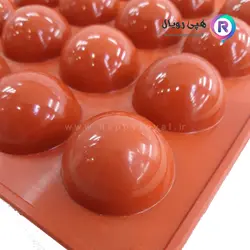 قالب سیلیکونی نیم کره ۴ سانت