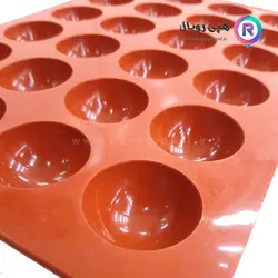 قالب سیلیکونی نیم کره ۴ سانت