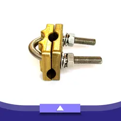 کلمپ یوبولت دار سیم به میله ارت  سایز سیم 50 به185