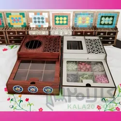 جعبه دمنوش و تنقلات