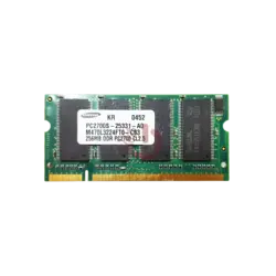 رم لپ تاپ سامسونگ PC2700 DDR 256MB - استوکستان