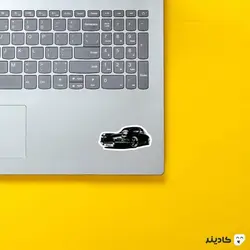 استیکر لپ تاپ شرکت porsche - پورشه ۹۱۱ کلاسیک