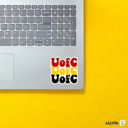 استیکر لپ تاپ استیکر علمی - لوگوی اسم دانشگاه کلگری