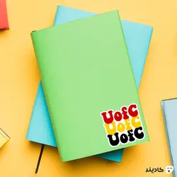 استیکر لپ تاپ استیکر علمی - لوگوی اسم دانشگاه کلگری