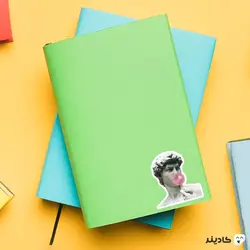 استیکر لپ تاپ کول طوری - سلطان در حال جوییدن آدامس