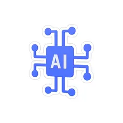استیکر لپ تاپ شرکت open ai - هوش مصنوعی
