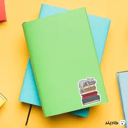 استیکر لپ تاپ کول طوری - گربه کنکوری، عکس از سید بابک موسوی