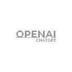 استیکر لپ تاپ شرکت open ai - کمپانی خفن!