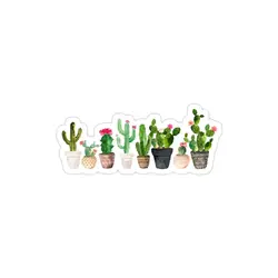 استیکر لپ تاپ کول طوری - کاکتوس‌های خاردار