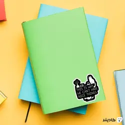 استیکر لپ تاپ کول طوری - گربه از خود راضی