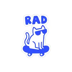 استیکر لپ تاپ کول طوری - گربه گنگستر