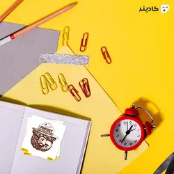 استیکر لپ تاپ کول طوری - خرس خوش‌تیپ