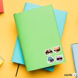 استیکر لپ تاپ کول طوری - گربه‌های گنگستر