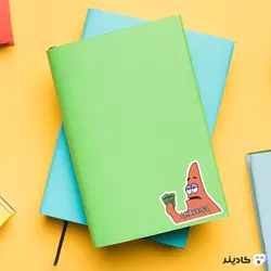 استیکر لپ تاپ کول طوری - آقا پاتریک تپل کَش