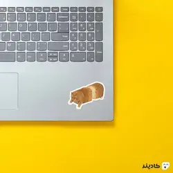 استیکر لپ تاپ کول طوری - نون فانتزی گربه‌ای