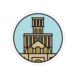 استیکر لپ تاپ ایران – خانه تاریخی آقازاده