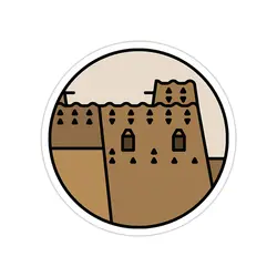 استیکر لپ تاپ ایران - قلعه سب