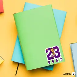 استیکر لپ تاپ لبران جیمز - بهترین تمام دوران!