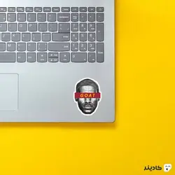 استیکر لپ تاپ لبران جیمز - بهترین تمام تاریخ بسکتبال آمریکا