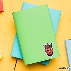 استیکر لپ تاپ لبران جیمز - بهترین تمام تاریخ بسکتبال آمریکا