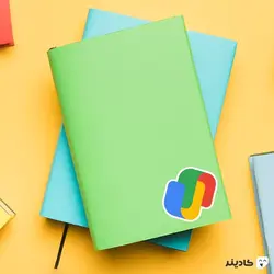 استیکر لپ تاپ شرکت گوگل - سرویس پرداخت گوگل