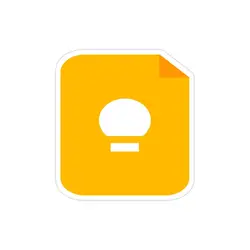 استیکر لپ تاپ شرکت گوگل - دفترچه یادداشت گوگل