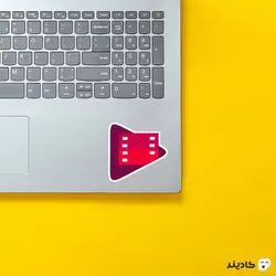 استیکر لپ تاپ شرکت گوگل - سرویس گوگل تی وی