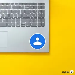 استیکر لپ تاپ شرکت گوگل - گوگل کانتکت