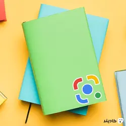 استیکر لپ تاپ شرکت گوگل - گوگل لنز